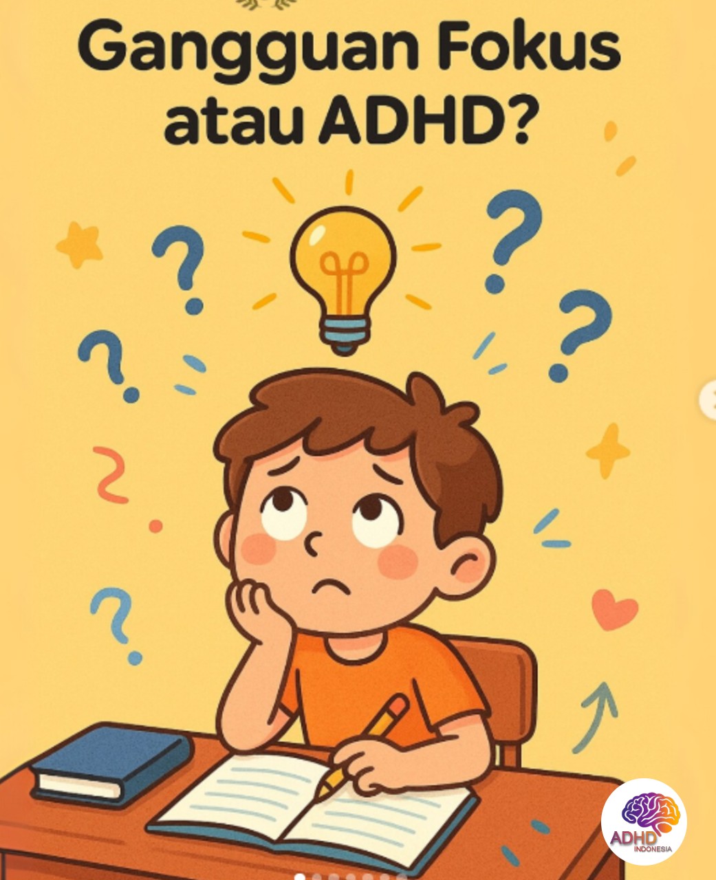 ADHD dan Kesulitan Fokus Anak: Edukasi untuk Keluarga di Kota Merauke