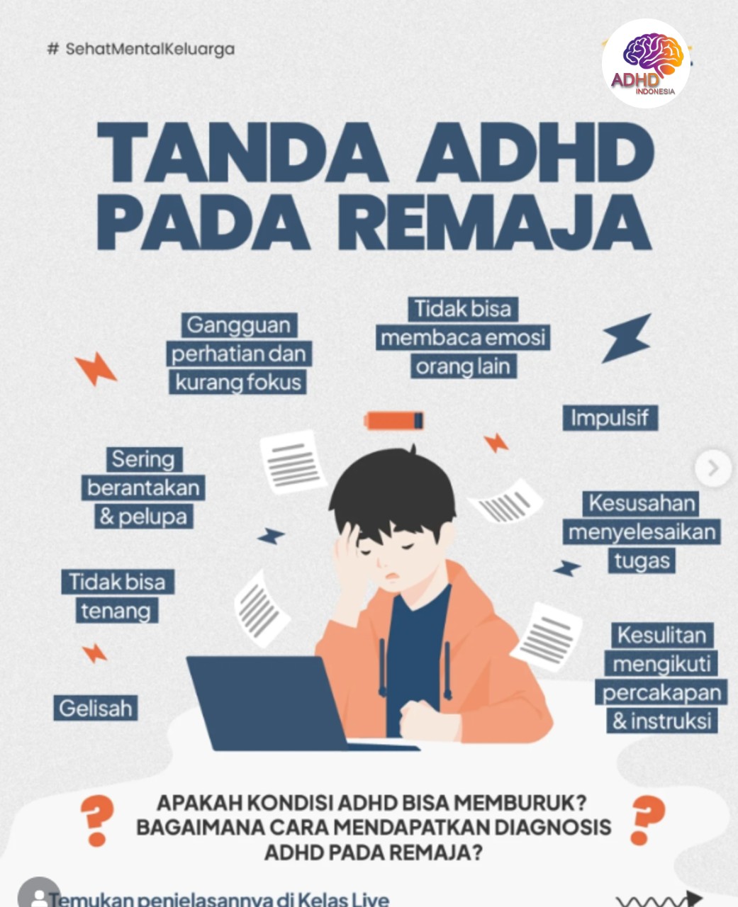 Screening ADHD Non-Diagnostik: Edukasi Awal bagi Orang Tua di Kota Merauke